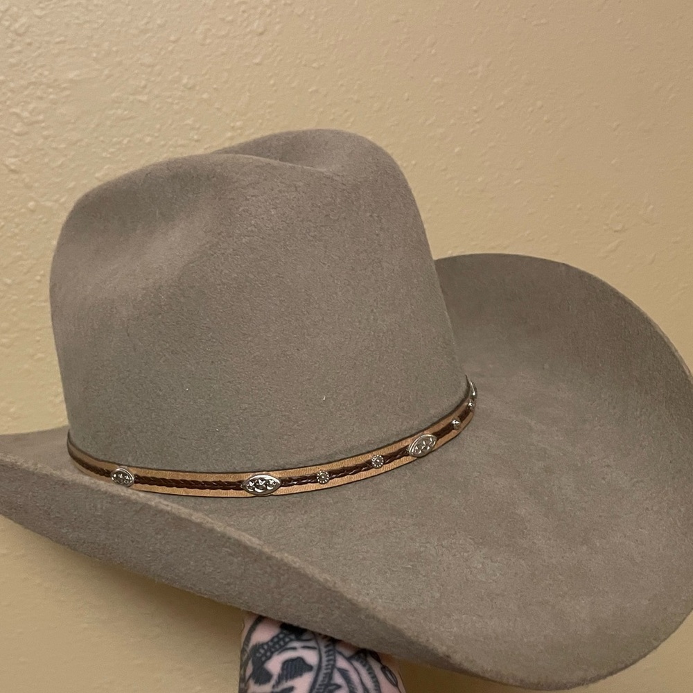 Master Hatters 3X Fawn Ruidosa Two Tone Wool Cowboy Hat - Picture 5 of 5
